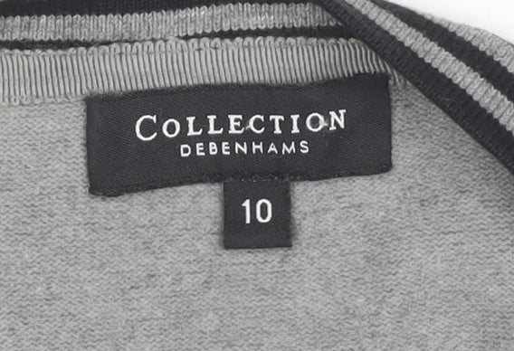 Debenhams Grey Women's Cardigan Size 10 Knit