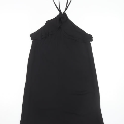 Miss Selfridge Women's Black Halter Dress Size 8