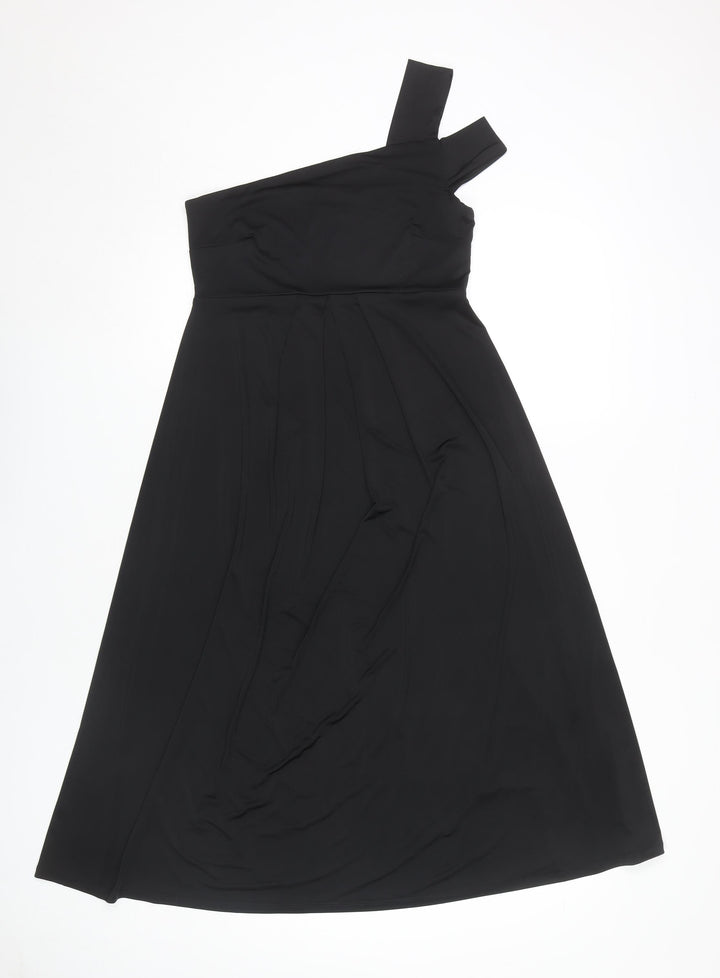Isabella Oliver Women’s Black One Shoulder Dress