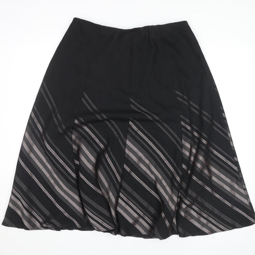 Marks and Spencer Women's Black A-Line Midi Skirt