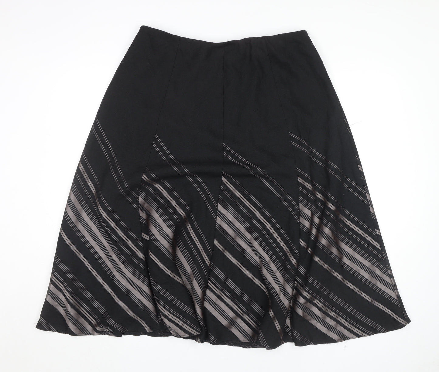 Marks and Spencer Women's Black A-Line Midi Skirt