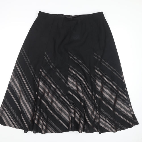 Marks and Spencer Women's Black A-Line Midi Skirt