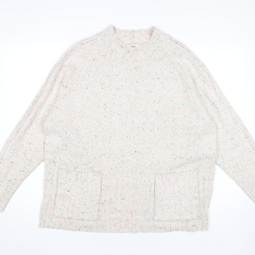 Next Women's Multicoloured Crew Neck Pullover Jumper Size 20