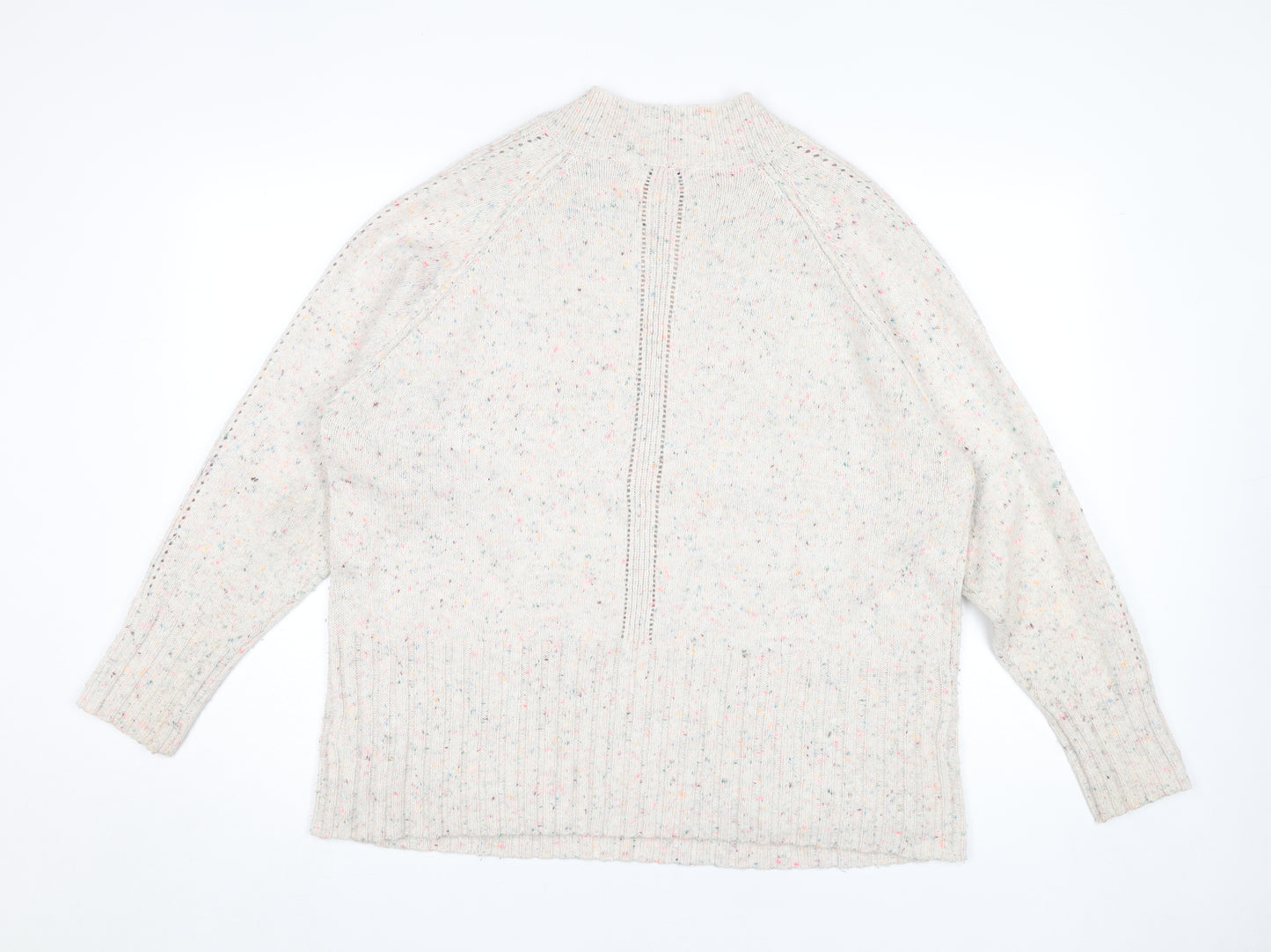 Next Women's Multicoloured Crew Neck Pullover Jumper Size 20