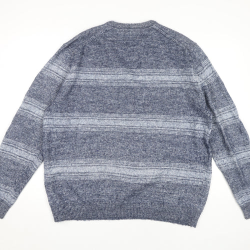 Marks and Spencer Men's 2XL Blue Pullover Jumper