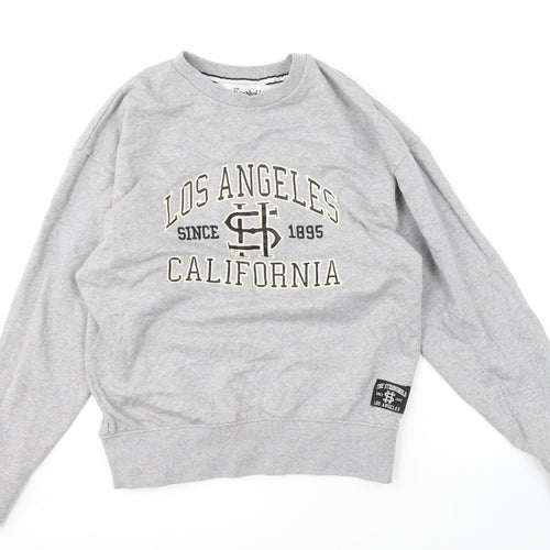 The Stronghold Men's Grey Pullover Sweatshirt, S
