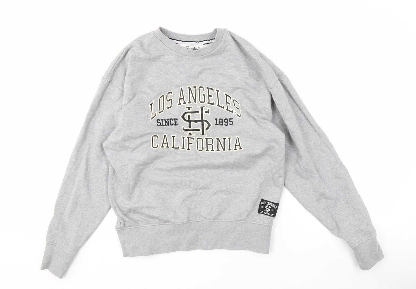The Stronghold Men's Grey Pullover Sweatshirt, S