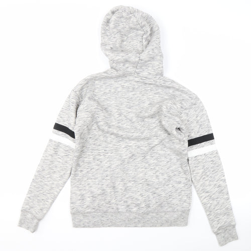 Hollister Men's Grey XS Hoodie - Logo Pullover