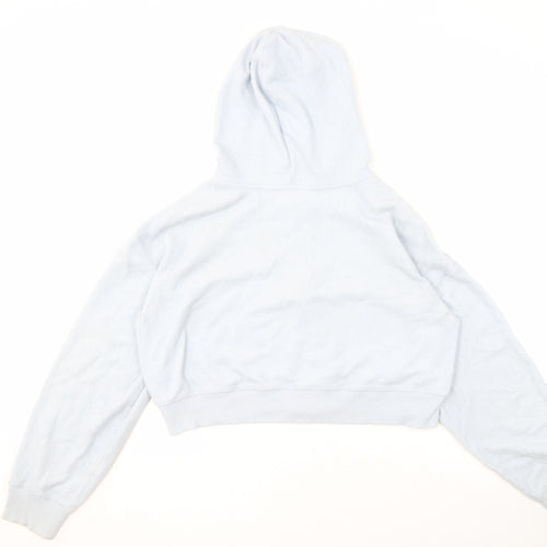 Gilly Hicks Women's Blue Full Zip Hoodie M
