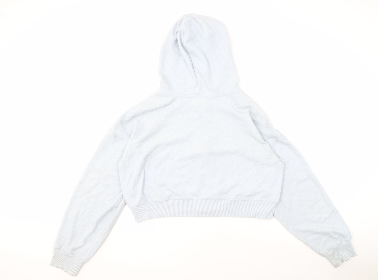 Gilly Hicks Women's Blue Full Zip Hoodie M