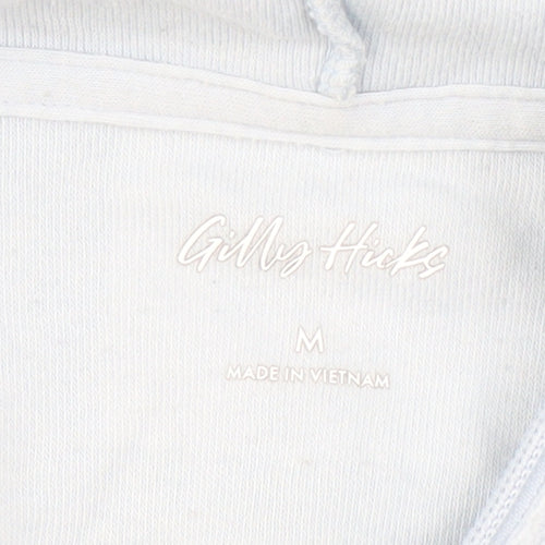 Gilly Hicks Women's Blue Full Zip Hoodie M