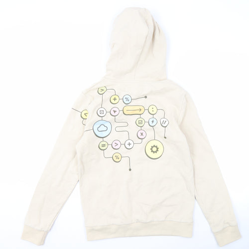 Bumble Beige Unisex Adults Hoodie, Size S, Lightweight