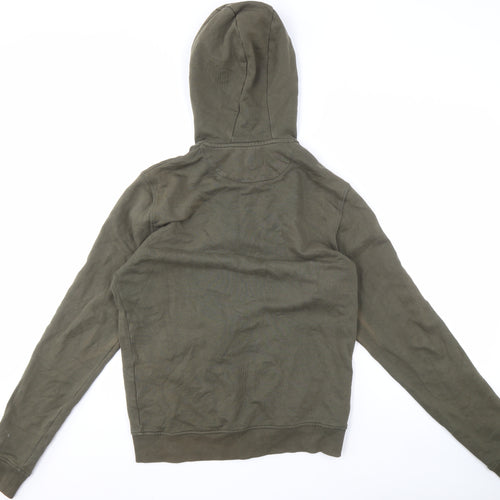 Lyle & Scott Men's Green Full Zip Hoodie Size L