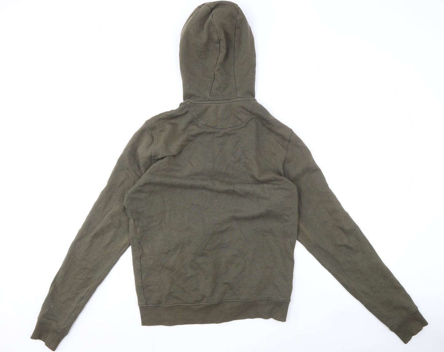 Lyle & Scott Men's Green Full Zip Hoodie Size L