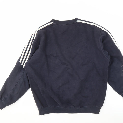 Adidas Men's Black Sweatshirt - Size S, Sports, Pullover