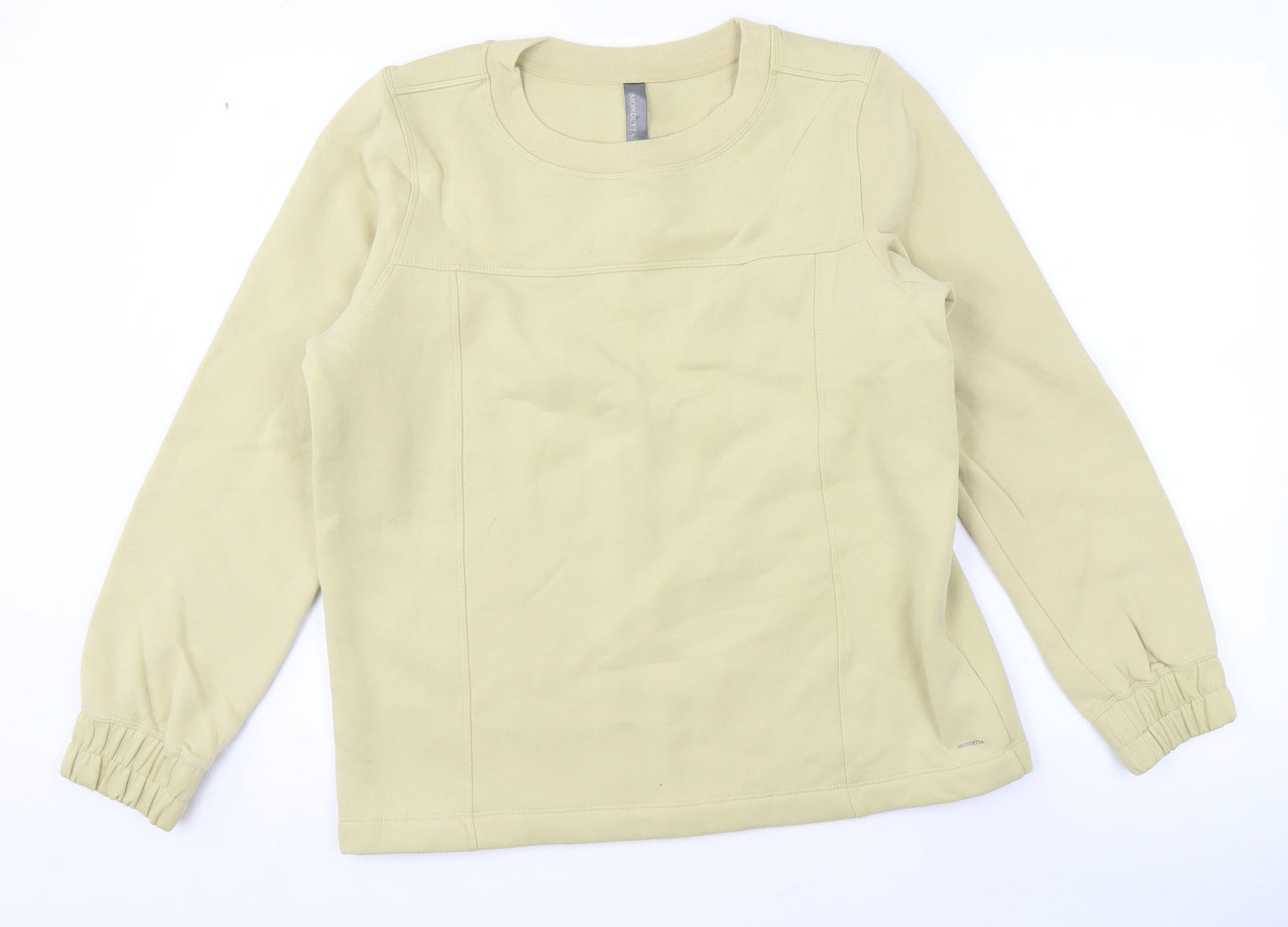 Mondetta Women’s Beige Pullover Sweatshirt M
