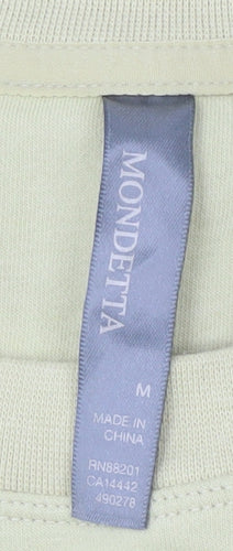 Mondetta Women’s Beige Pullover Sweatshirt M