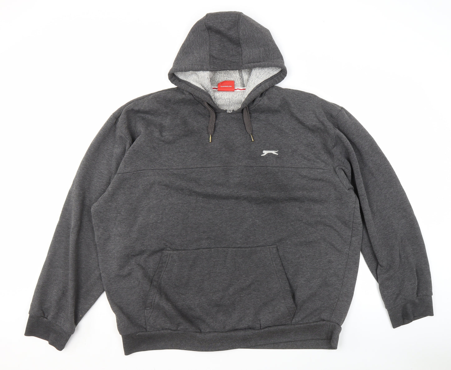 Slazenger Men's Grey Pullover Hoodie 3XL