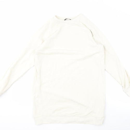 Brave Soul Men's Ivory Pullover Sweatshirt Small
