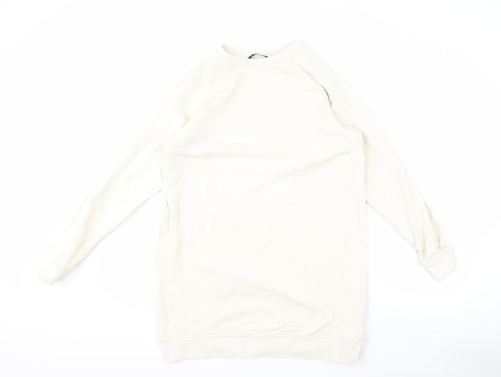 Brave Soul Men's Ivory Pullover Sweatshirt Small