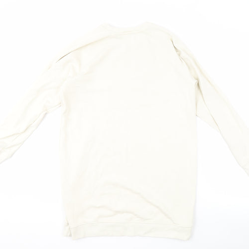 Brave Soul Men's Ivory Pullover Sweatshirt Small