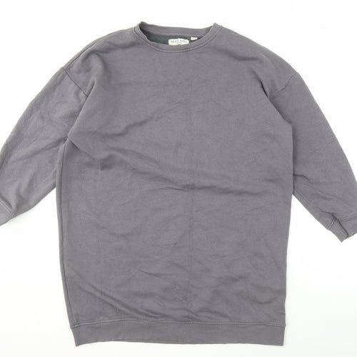 Brave Soul Men's Grey Pullover Sweatshirt - XS