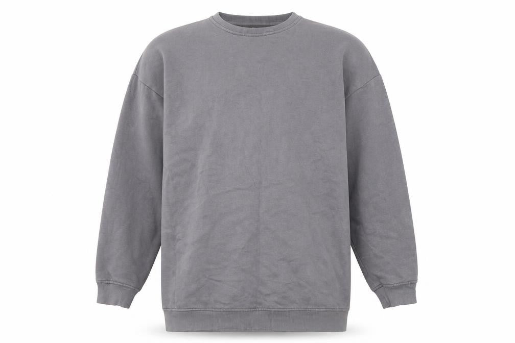 Front view of Brave Soul Men's Grey Pullover Sweatshirt - XS