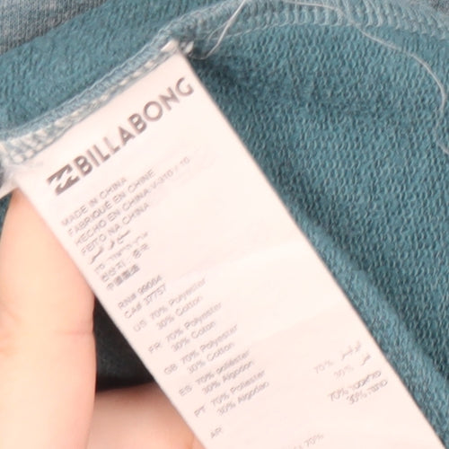 Billabong Boys Blue Crew Neck Logo Sweatshirt - Size 14