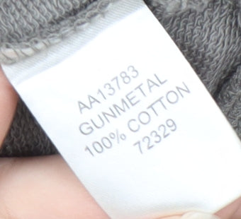 Cotton Traders Men's Grey M Full Zip Hoodie