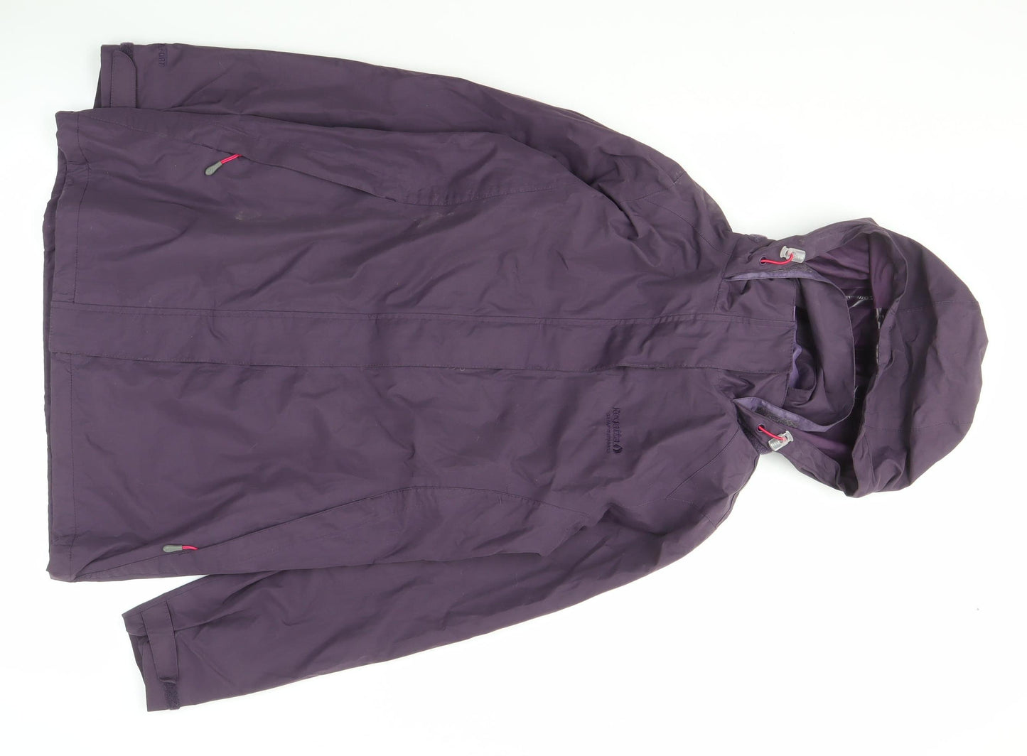 Regatta Women's Purple Rain Coat Size 10 Waterproof