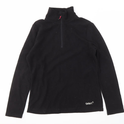 Gelert Women's Black Fleece Sweatshirt Size 10