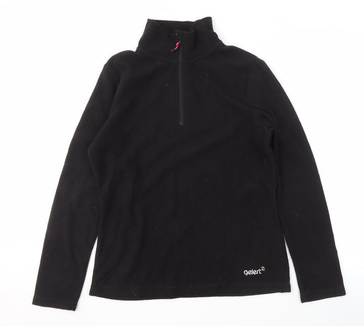 Gelert Women's Black Fleece Sweatshirt Size 10