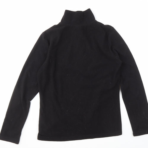 Gelert Women's Black Fleece Sweatshirt Size 10
