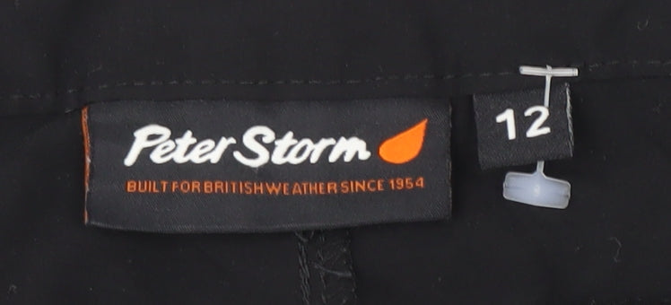 Peter Storm Women's Black Trousers Size 12