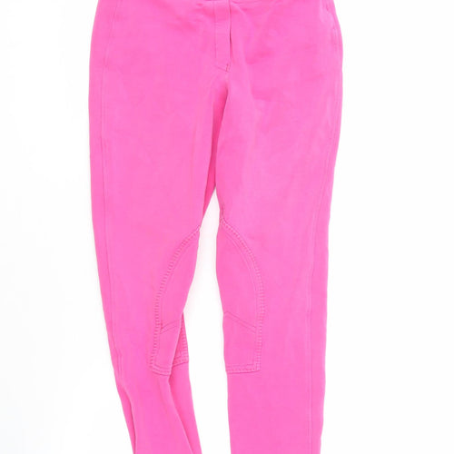 Requisite Women's Pink Jogger Trousers - Size 10