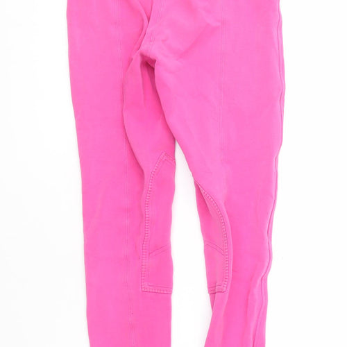 Requisite Women's Pink Jogger Trousers - Size 10