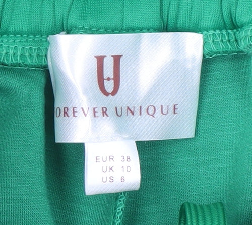Forever Unique Women's Green Jogger Activewear Trousers