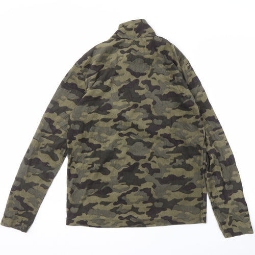 Mountain Warehouse Men's XS Camouflage Pullover Fleece