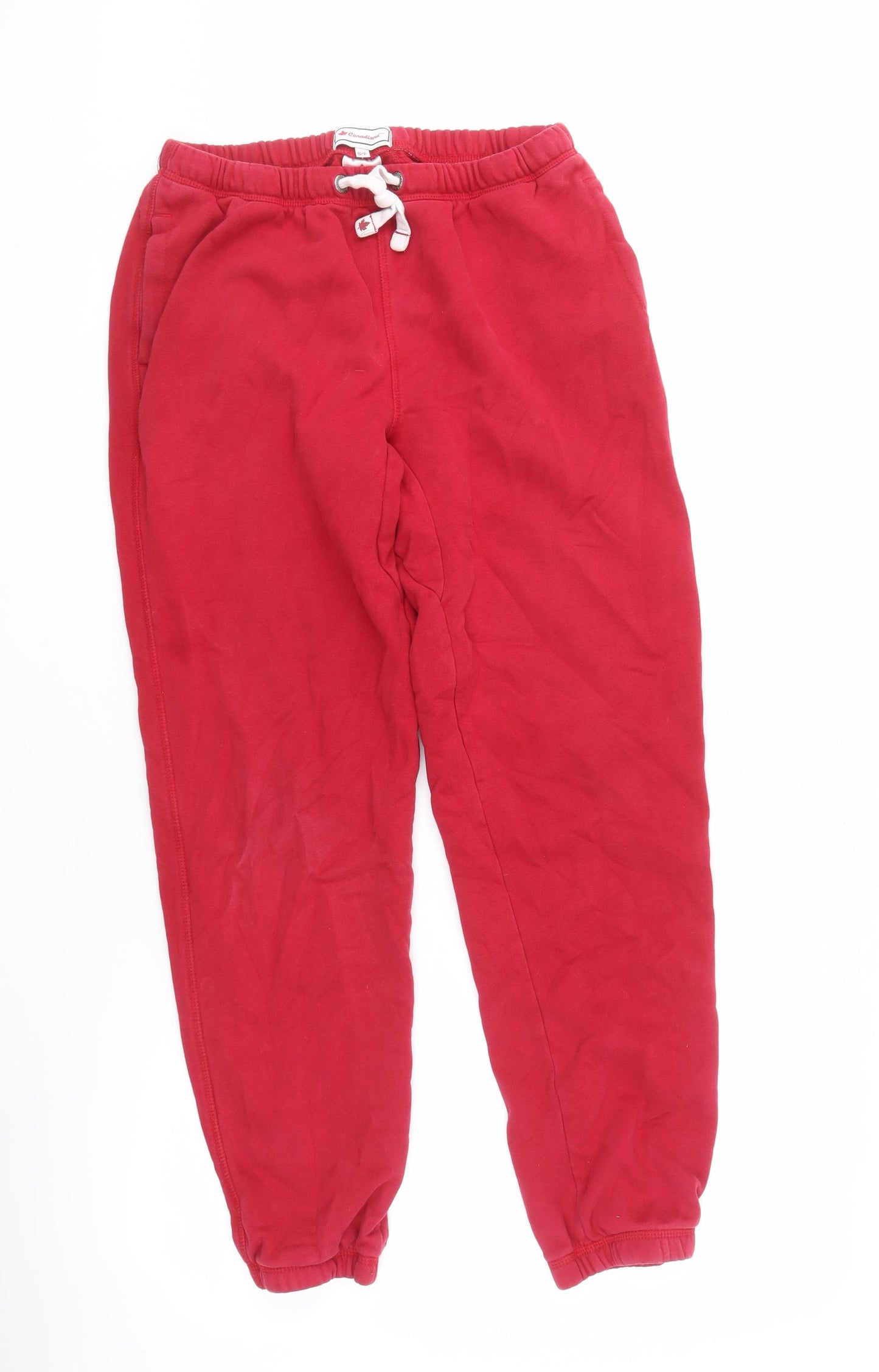Canadiana Men's Red Sweatpants S - Comfortable Fit