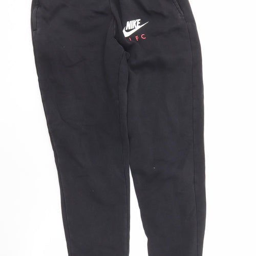 Nike Men's Black Jogger Trousers S for Gym & Training