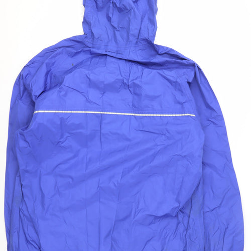 Lowe Alpine Men's Blue Windbreaker L Nylon Hiking
