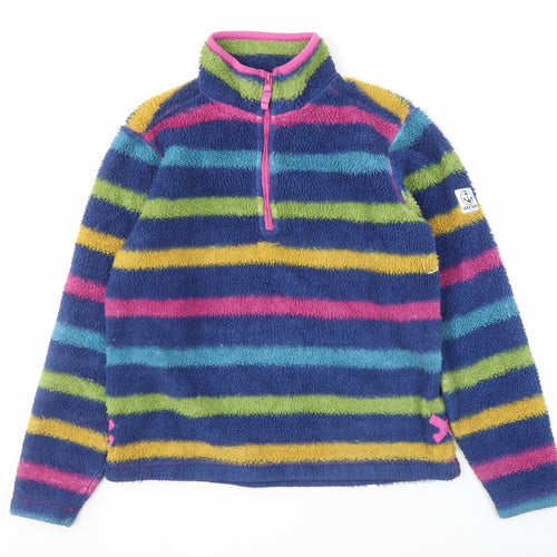 Lazy Jacks Women's Multicoloured Pullover Sweatshirt
