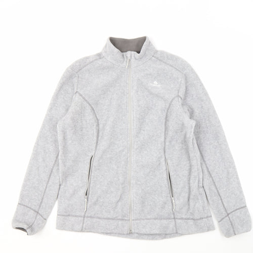 Decathlon Men's Grey Fleece Jacket XL