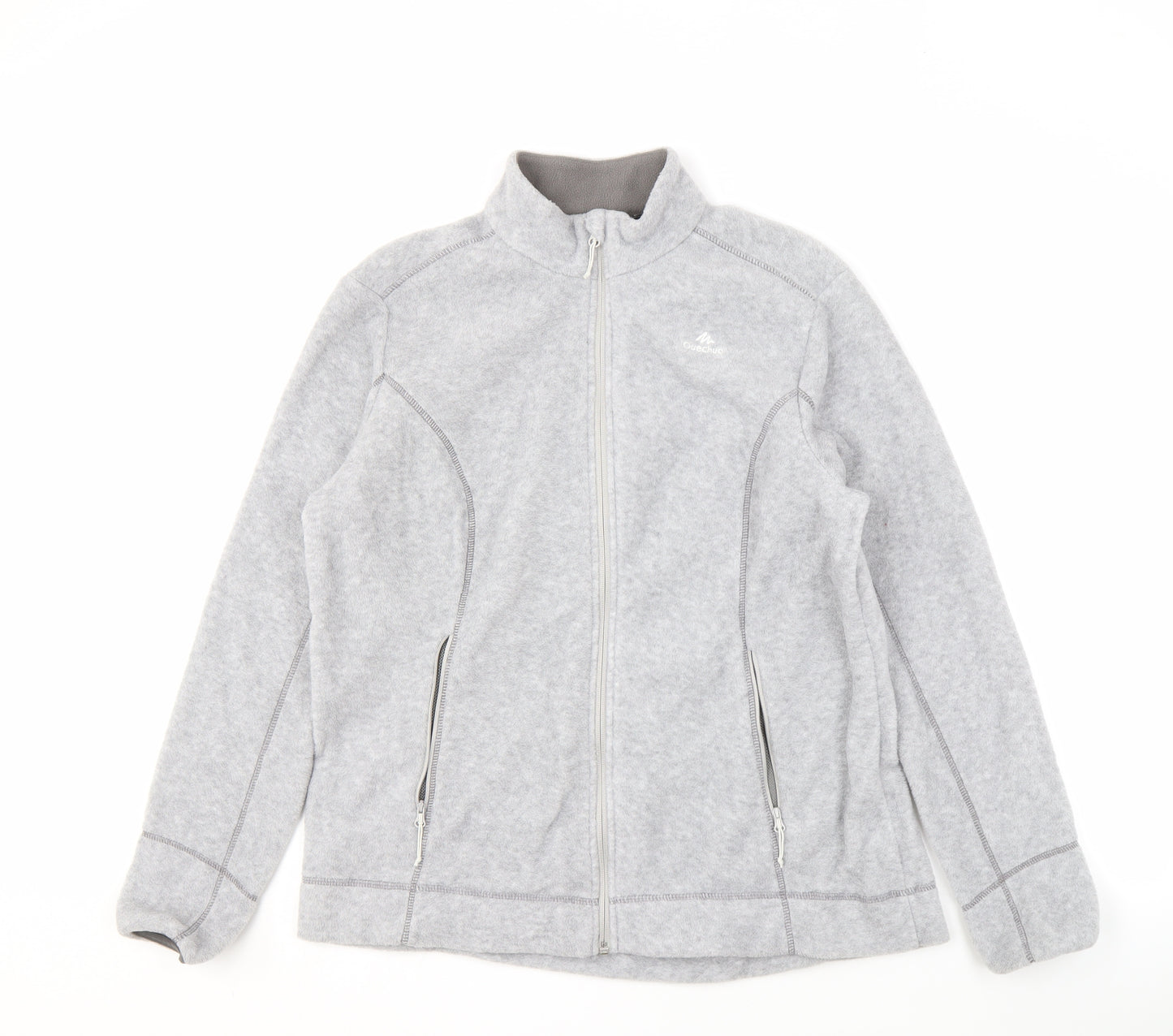 Decathlon Men's Grey Fleece Jacket XL