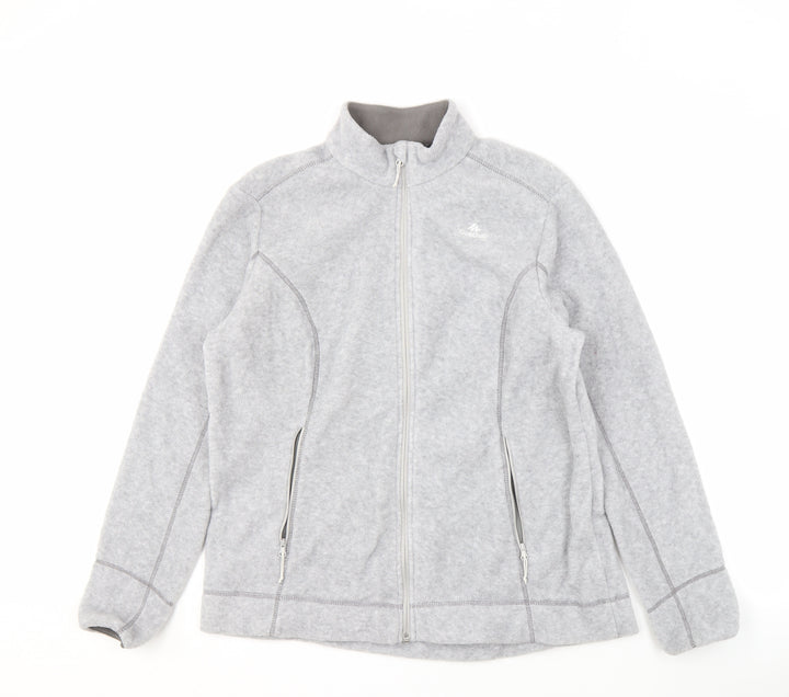 Decathlon Men's Grey Fleece Jacket XL
