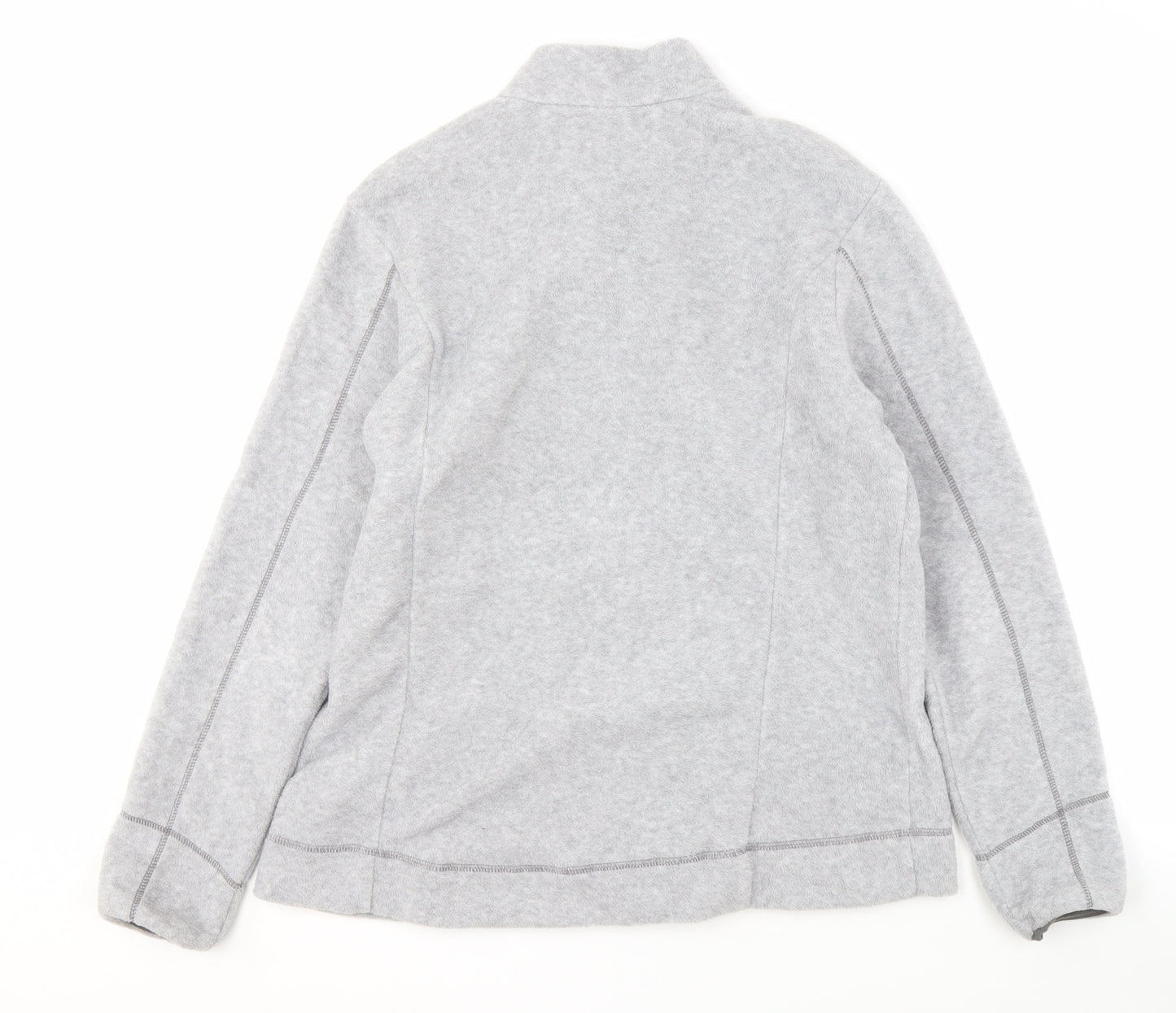 Decathlon Men's Grey Fleece Jacket XL