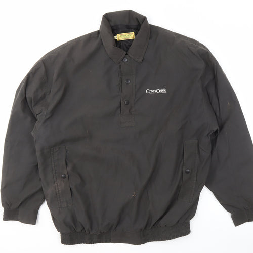 CrossCreek Men's Black Basic Jacket, Size