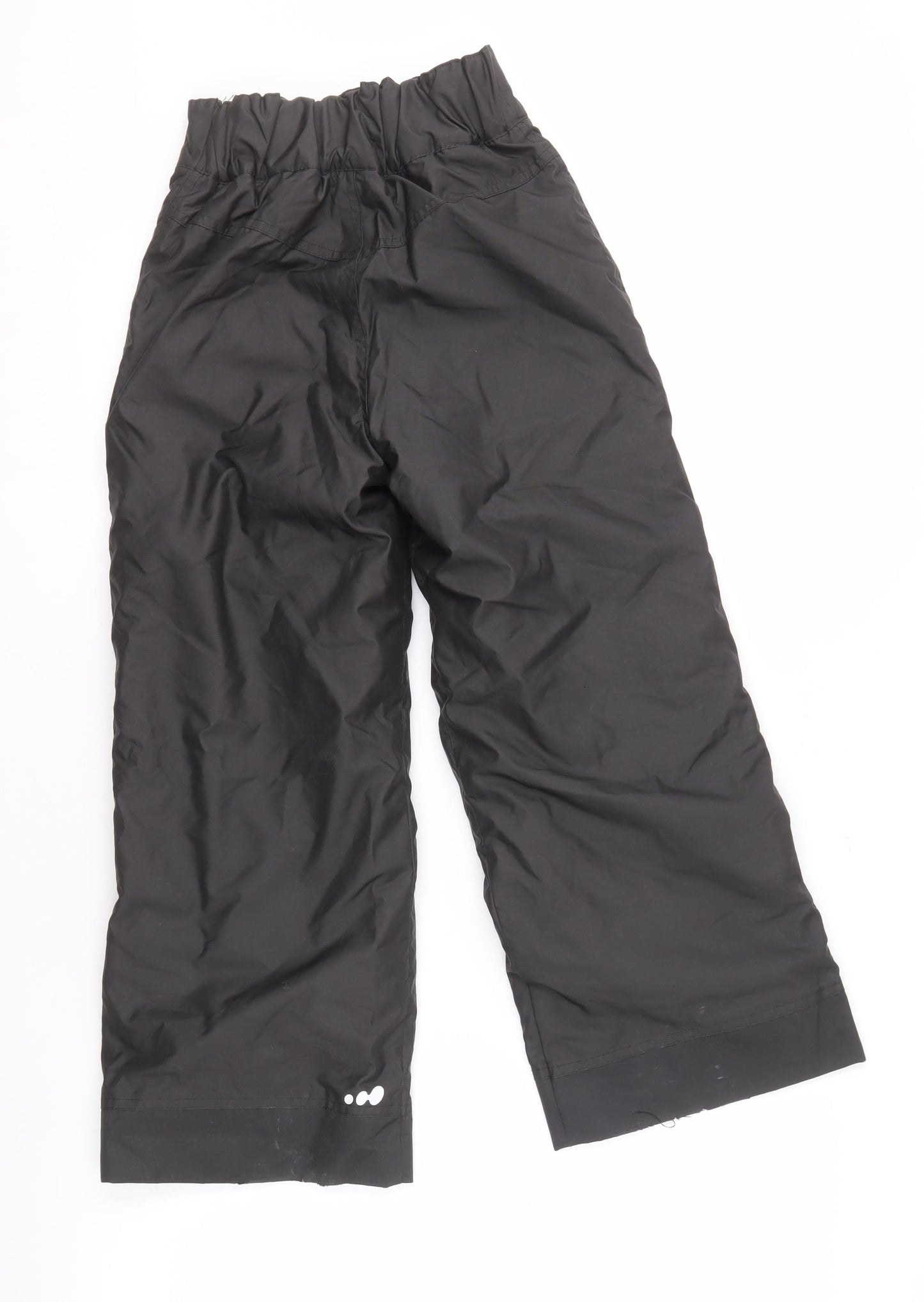 Decathlon Boys' Black Snow Pants 8 Years