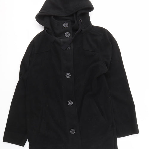 Brandit Women's Black Hooded Coat 4XL Classic Casual