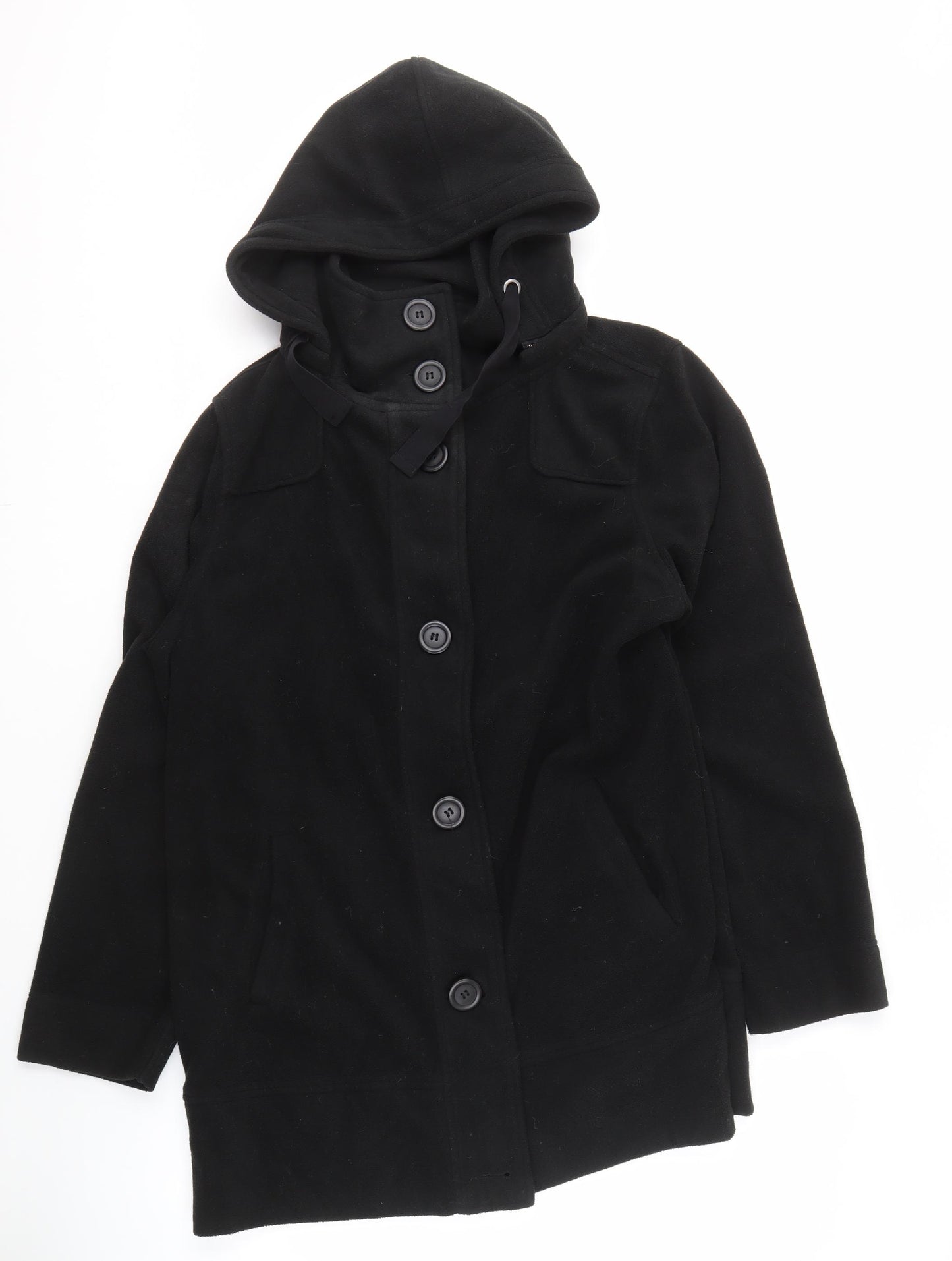 Brandit Women's Black Hooded Coat 4XL Classic Casual